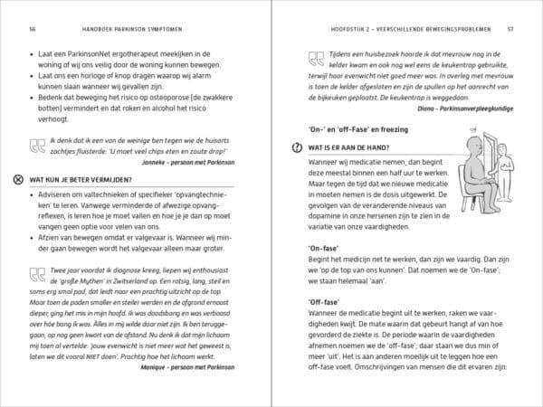 Handboek-Parkinson-symptomen-on-and-off-fase