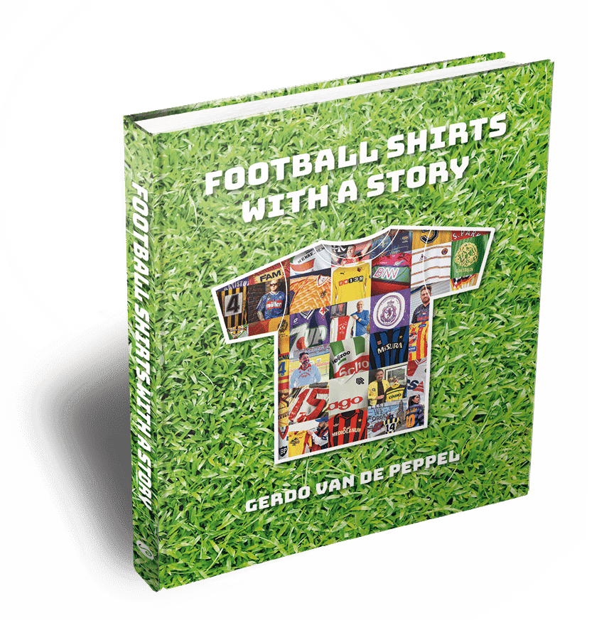 Boek Football shirts with a story